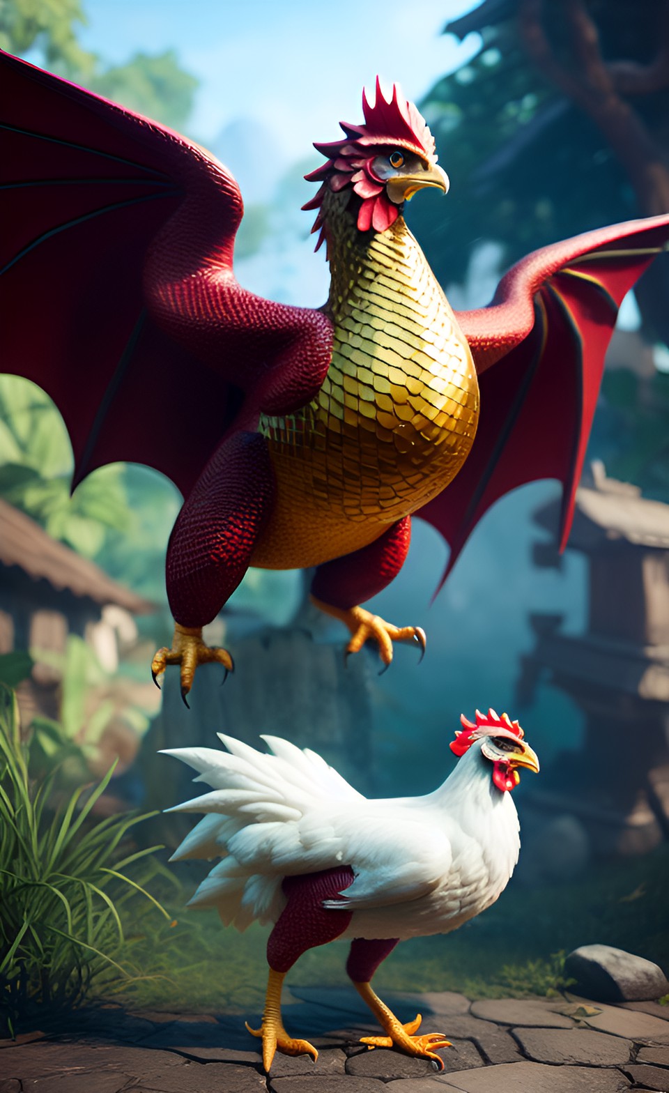 chicken x dragon preview