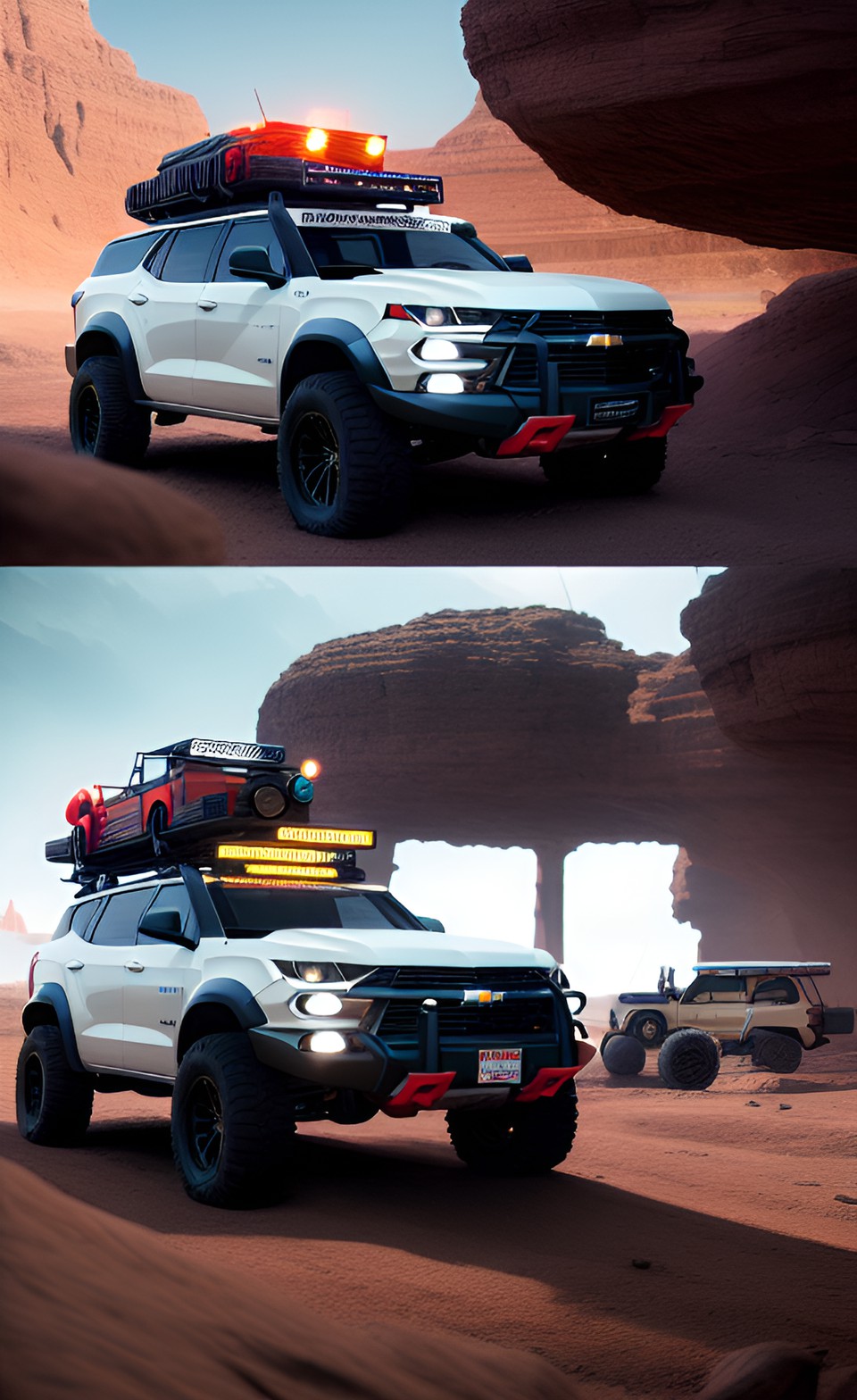 Chevrolet Blazer 4x4 - chevrolet blazer 4x4 offroad concept in moon preview