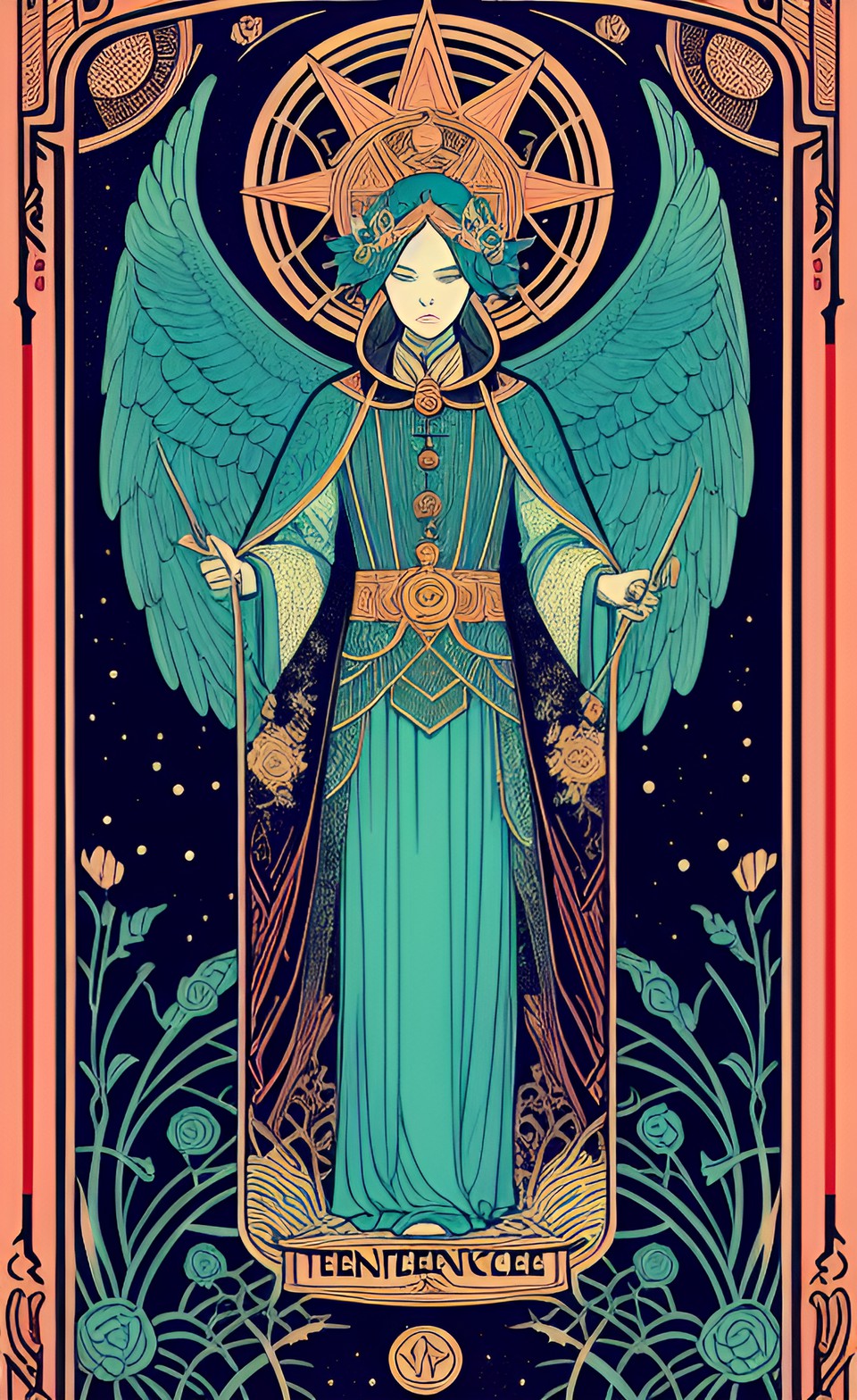 temperance tarot card preview