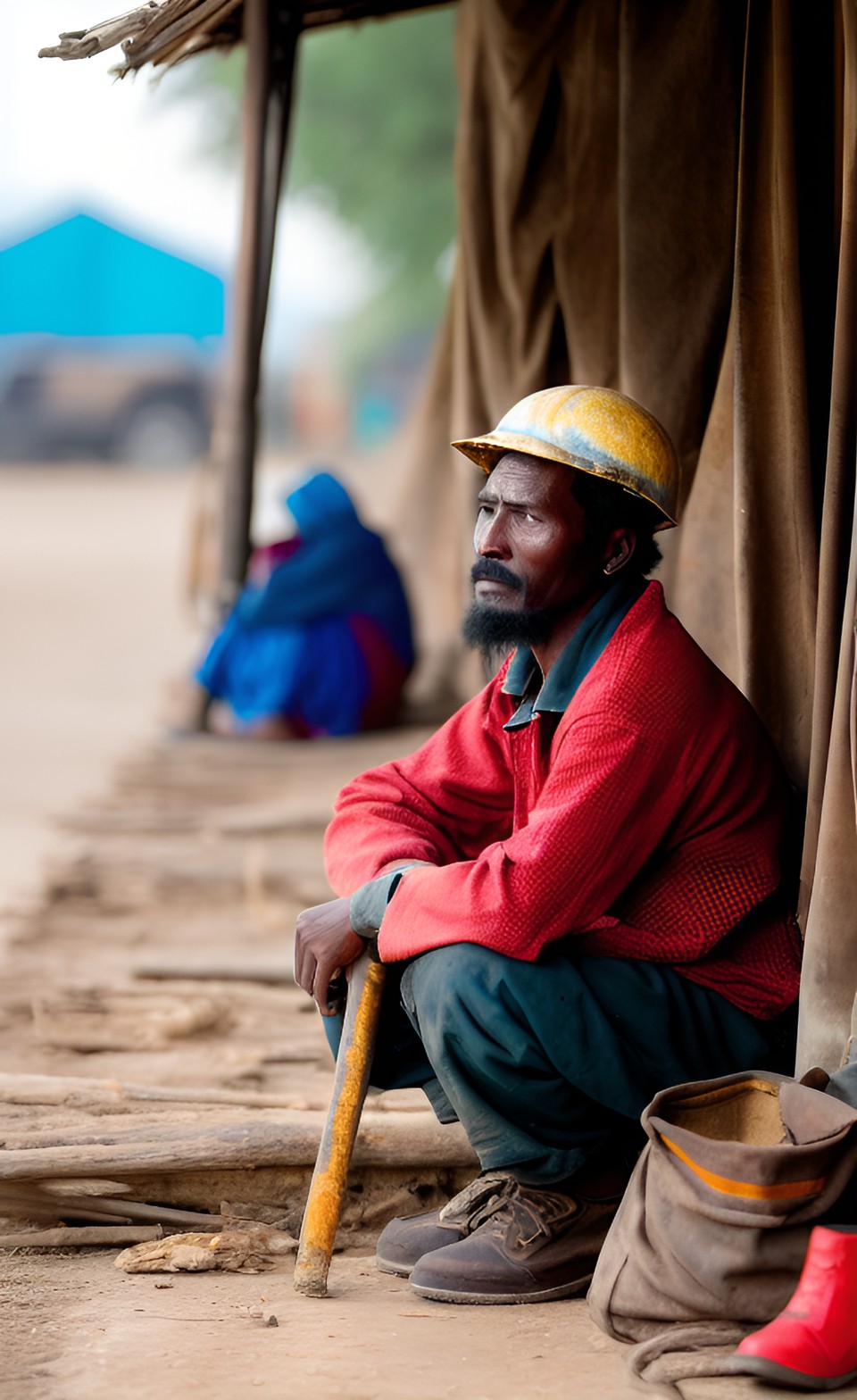 the great good generous humble king is in disguise, hiding as a poor worker preview