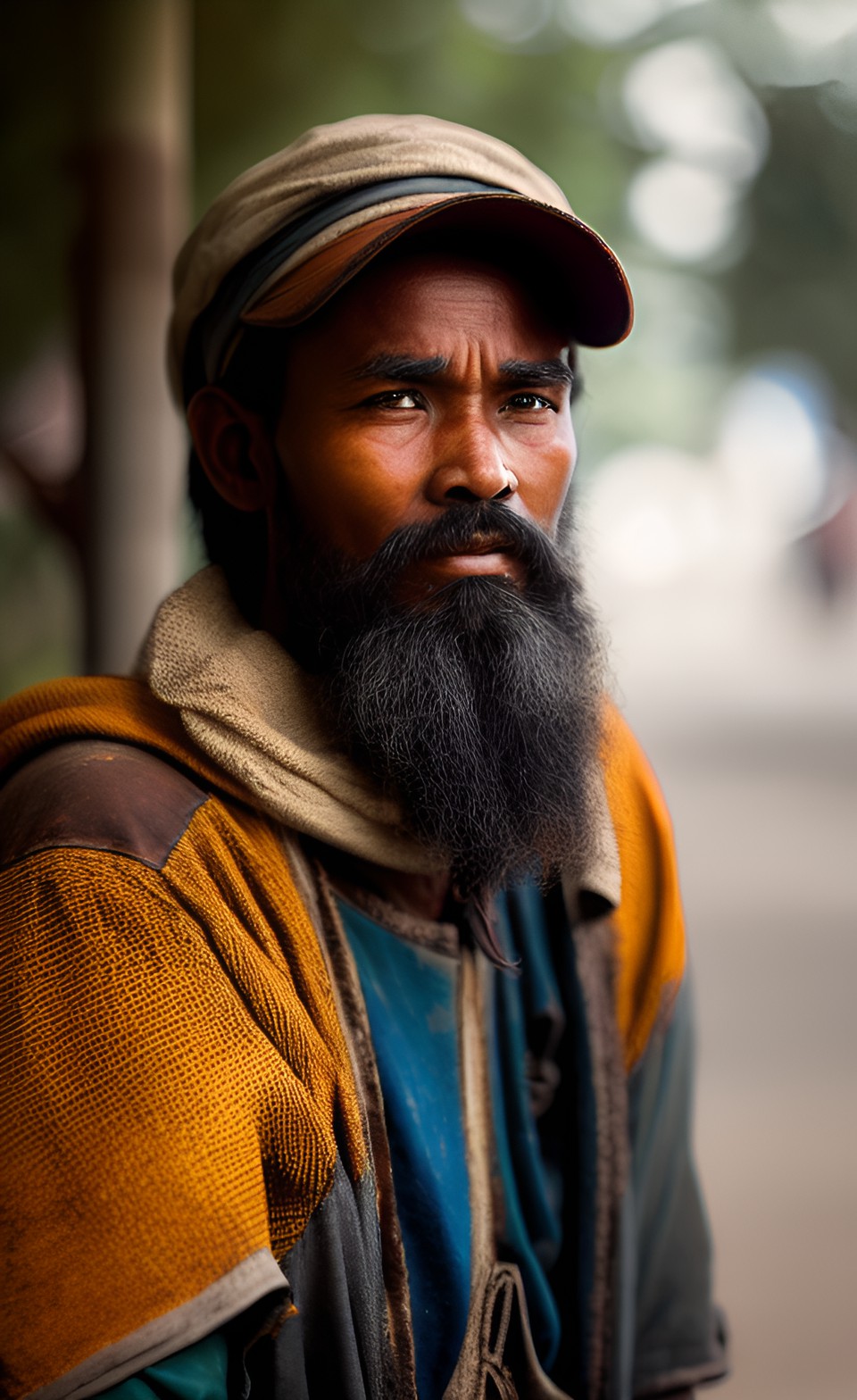 the great good generous humble loving king is in disguise, hiding as a poor worker, he looks like a simple laborer preview