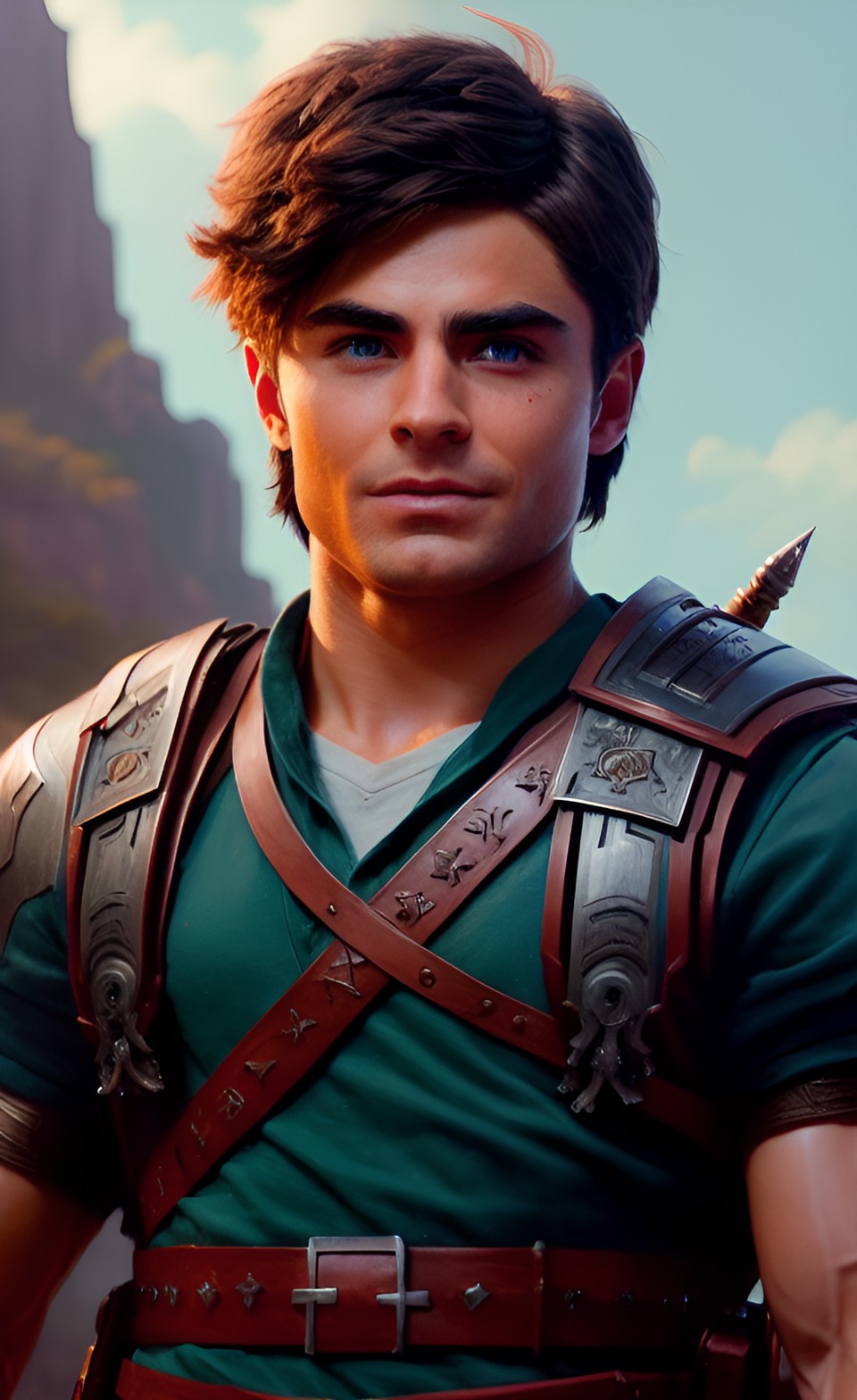 zac efron as a warrior preview