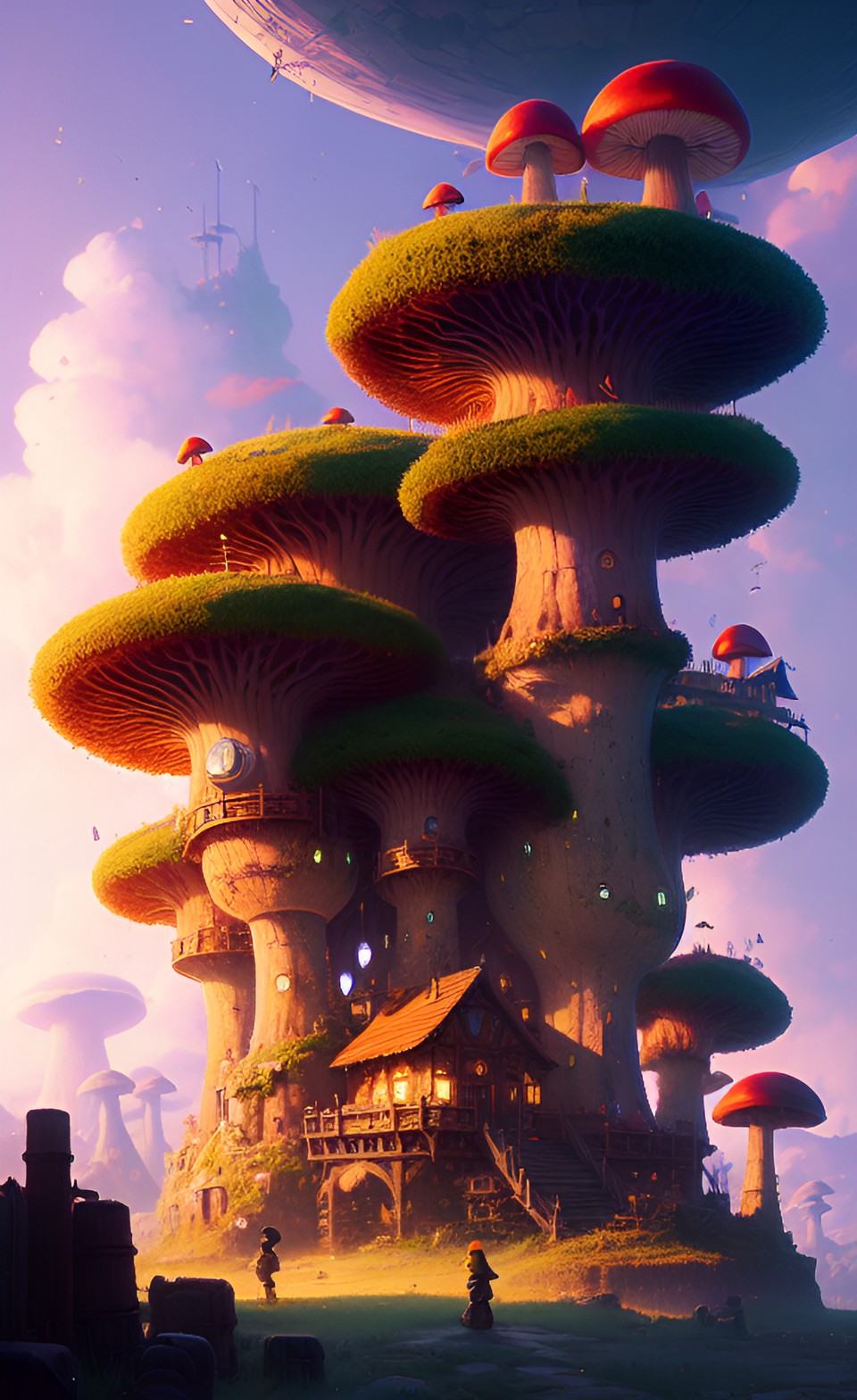 mushroom town preview