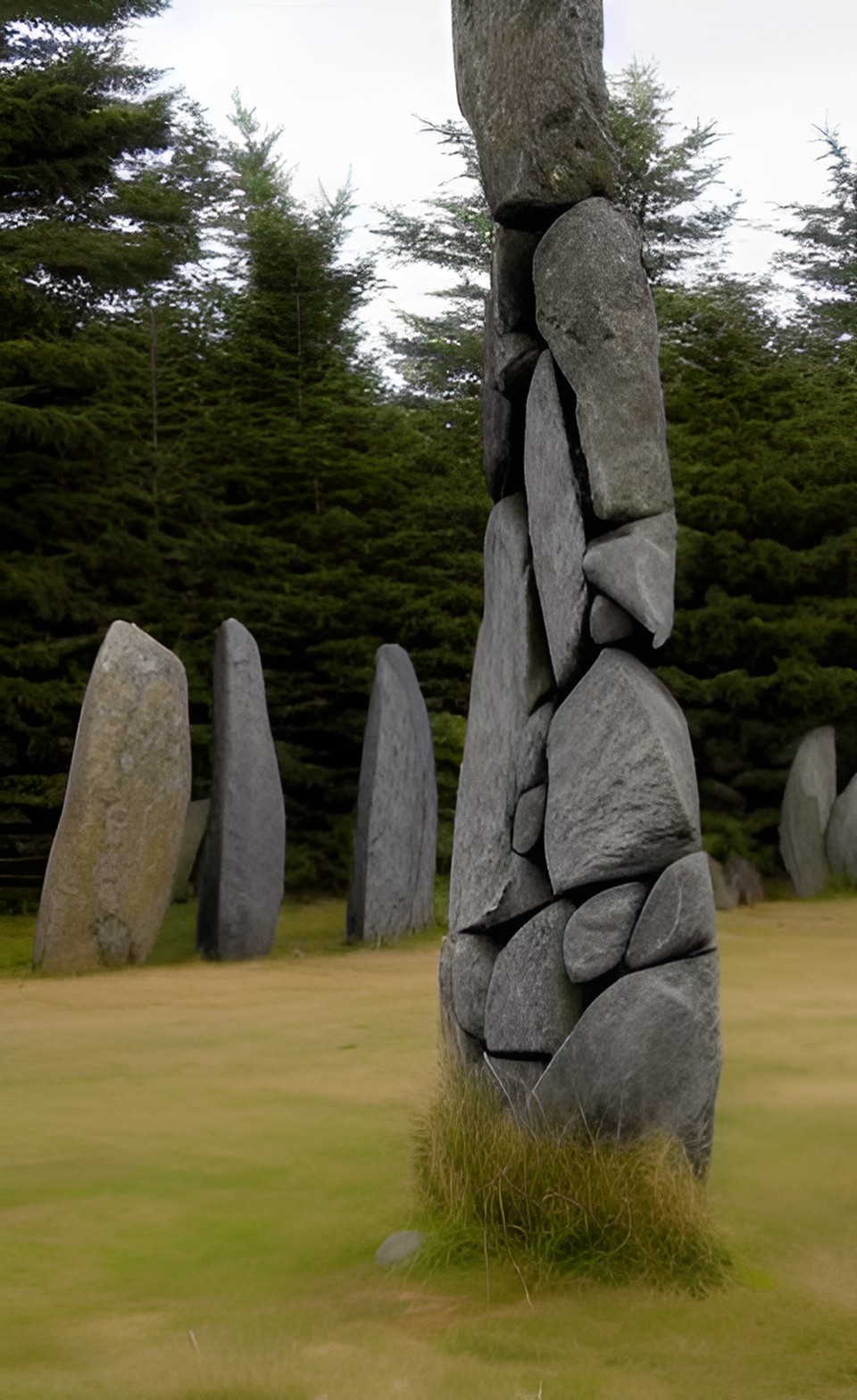 The Breaking Gate - a  sinister standing stone circle in the maine countryside preview