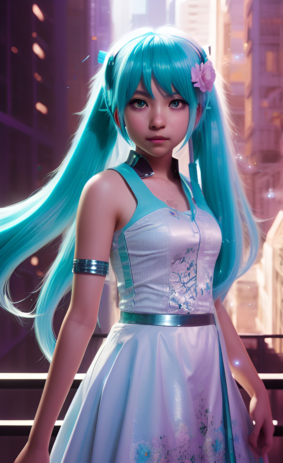 hyper realistic hatsune miku preview