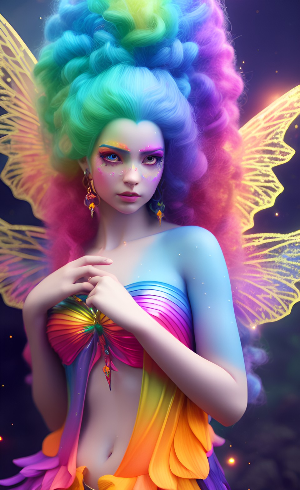 rainbow faerie preview