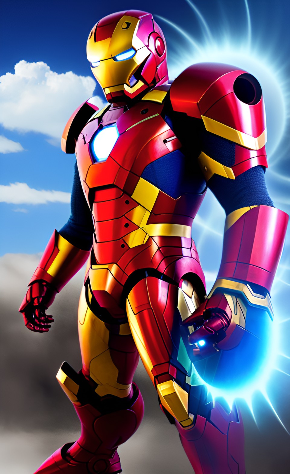 sonic the hedgehog as iron man preview