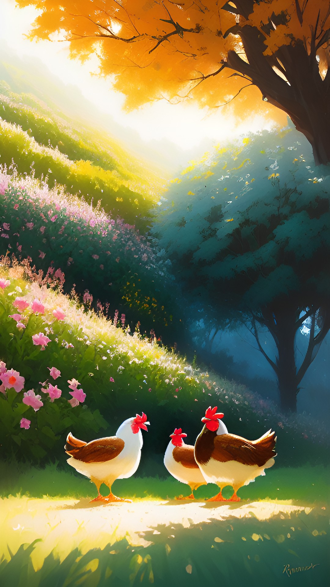 Spring v2 chickens - chickens preview