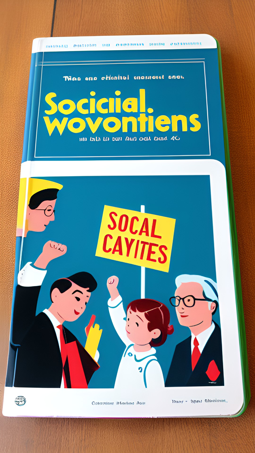 20th century social movements for infants, 4th edition, children's book illustration preview