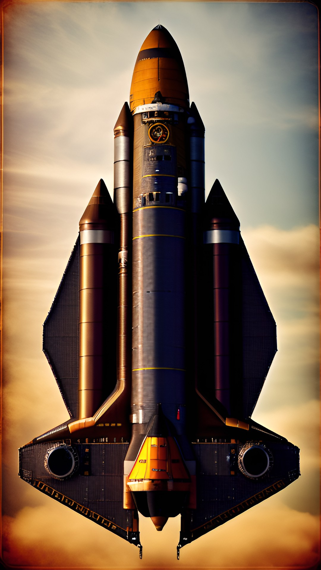 steampunk space shuttle preview