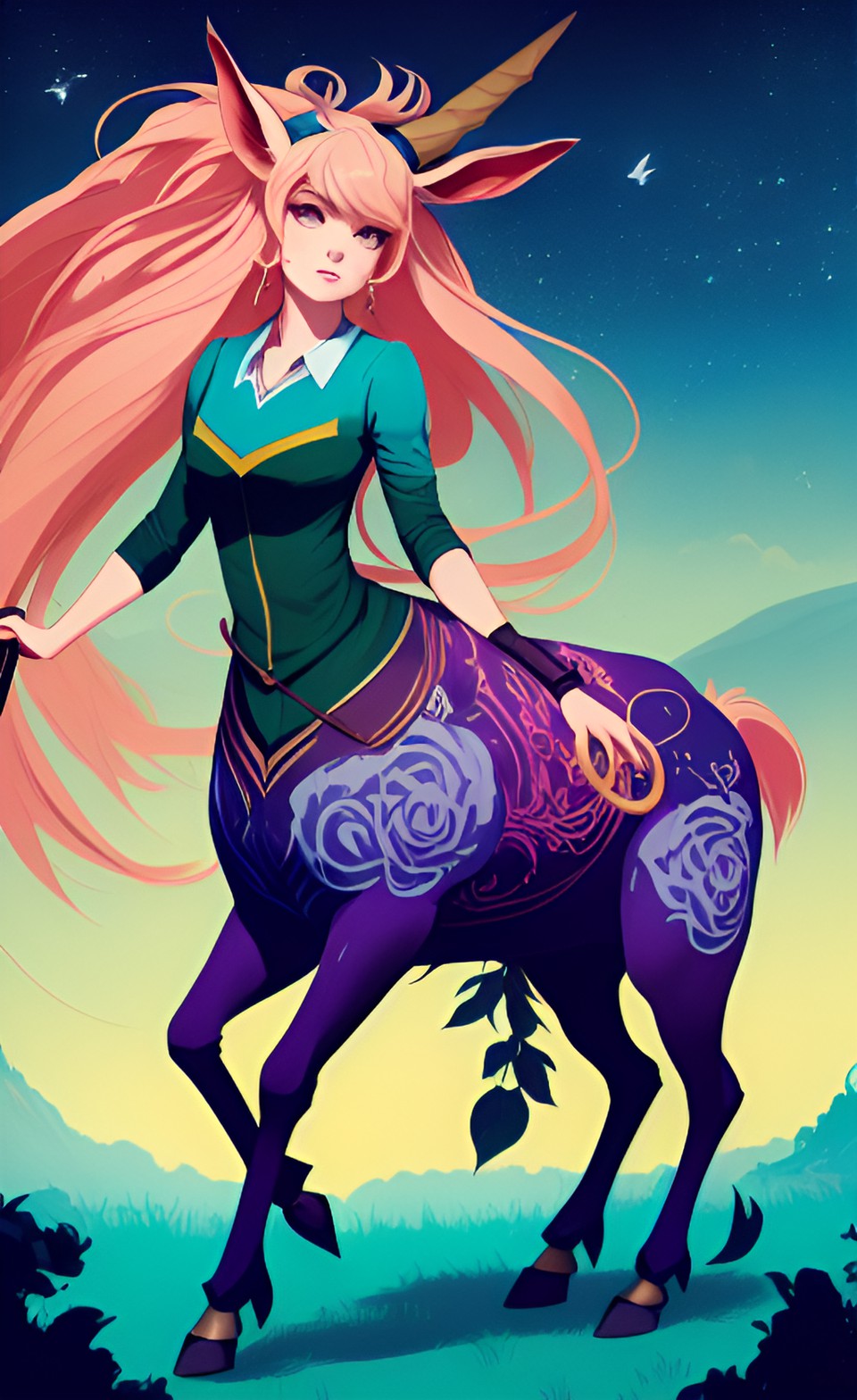 lillia the magical centaur fawn, league of legends, horse lower body preview