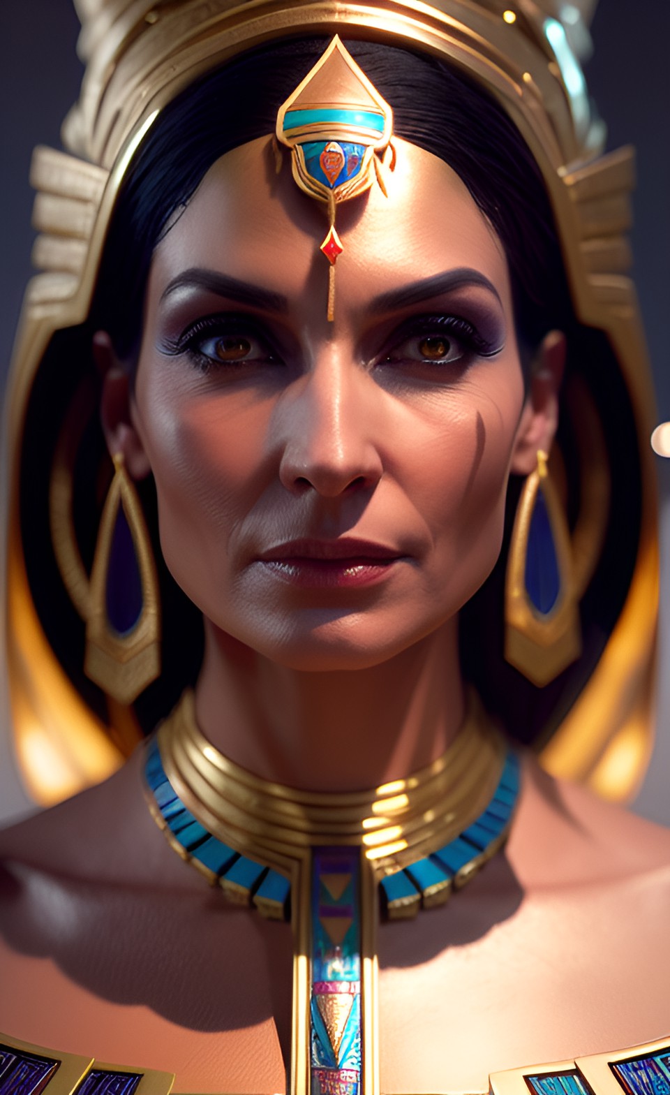 famke janssen as an egyptian queen preview