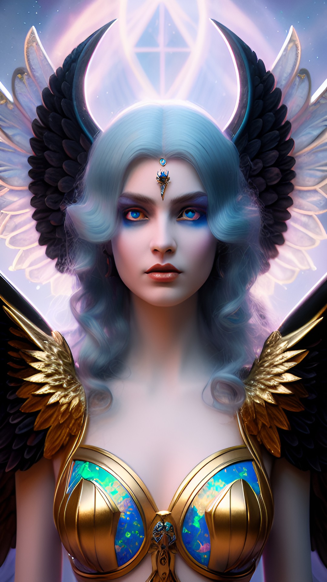 opal goth angel goddess preview