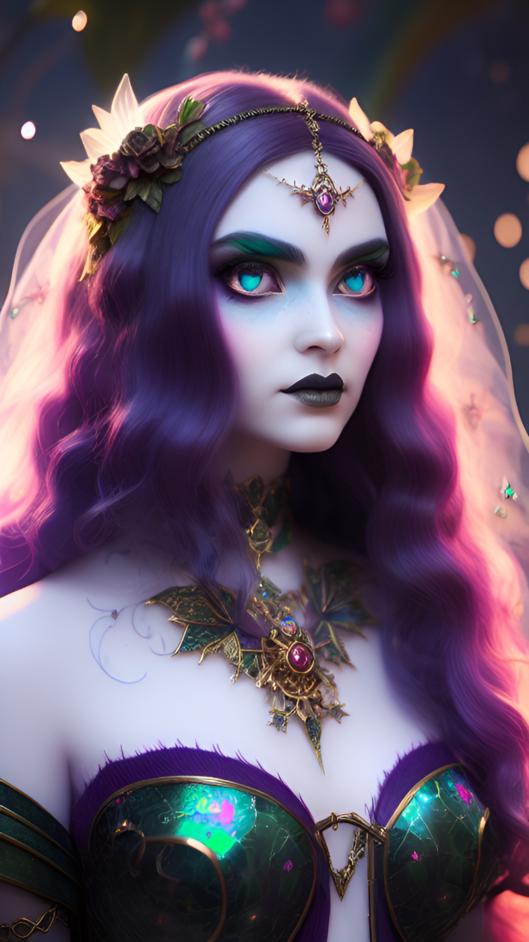 opal goth fairy goddess preview