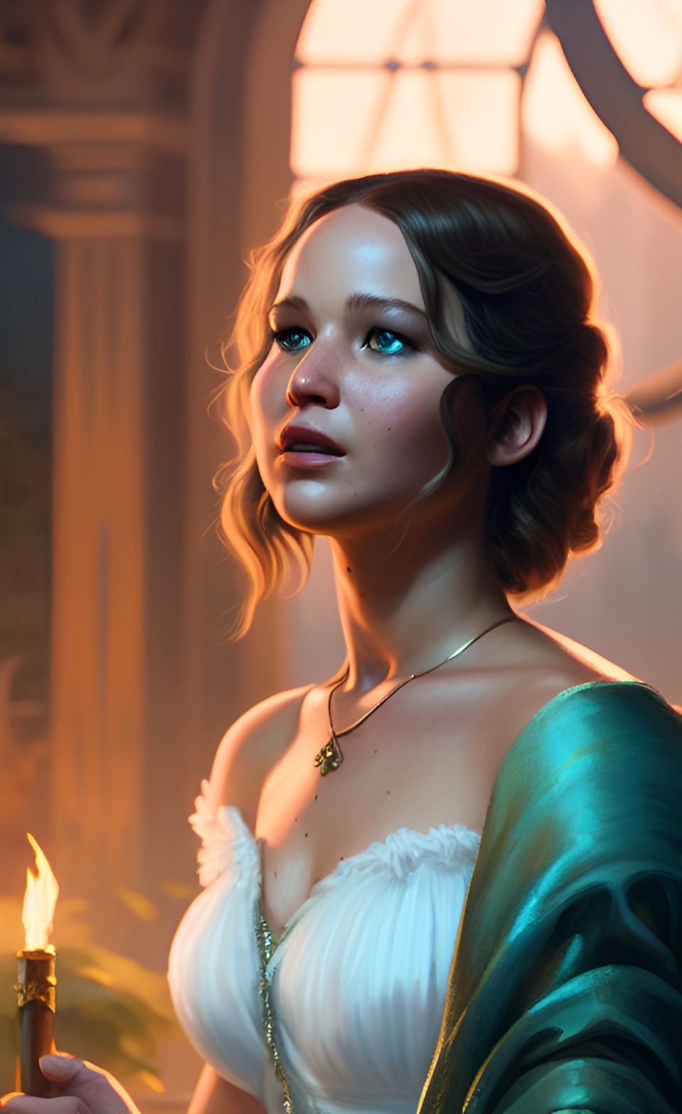 jennifer lawrence as a once upon a time character preview