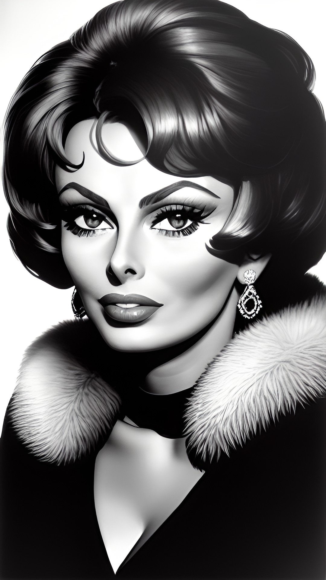 portrait of sophia loren preview