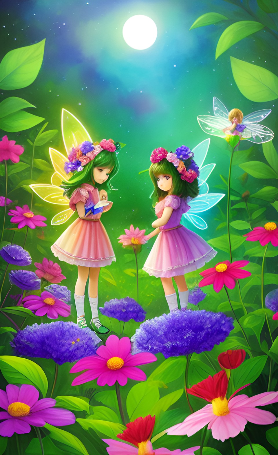 alien flower fairies in the morning preview