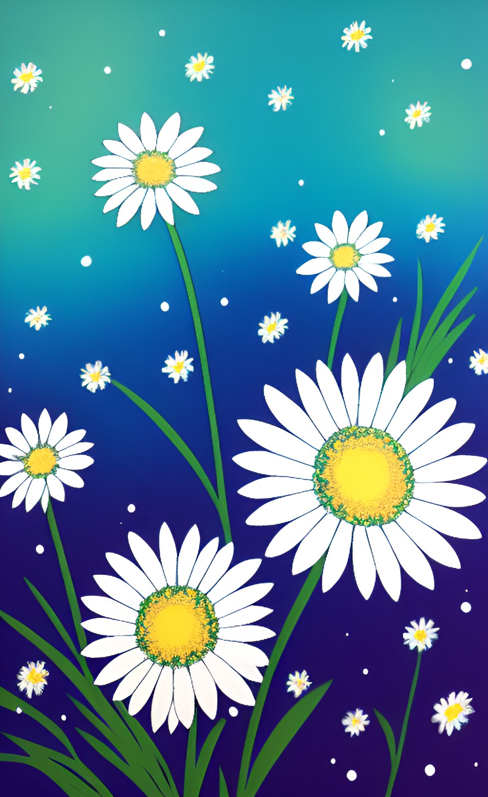 sparkle daisies preview