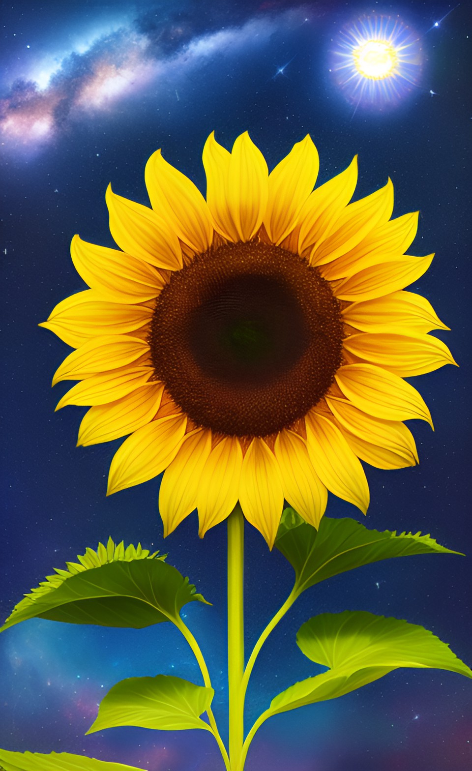 celestial sunflower preview