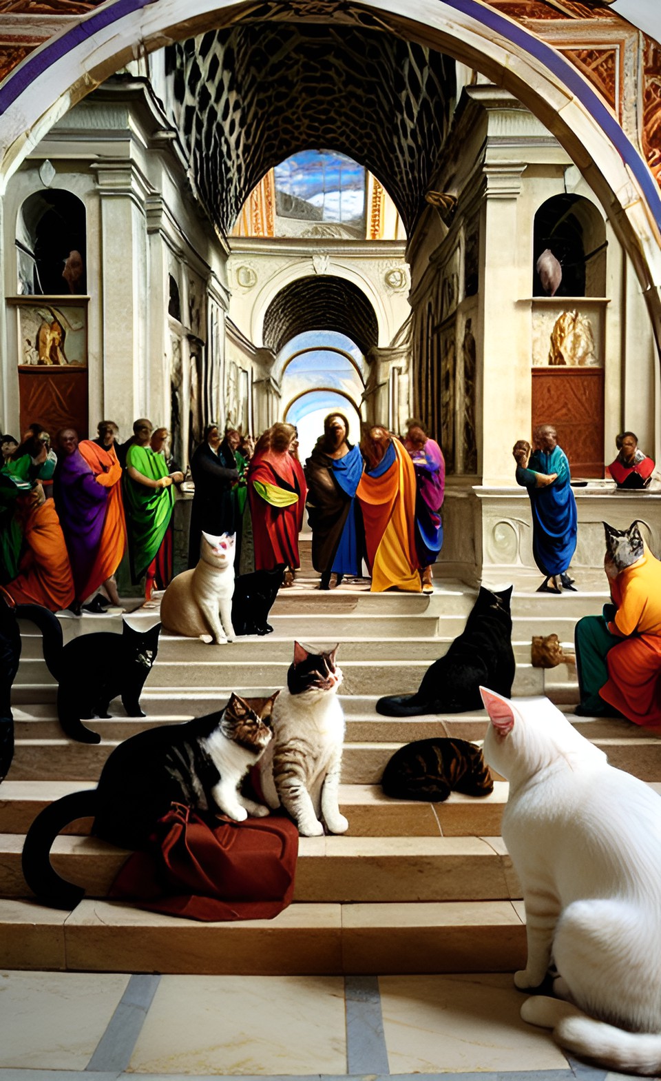 cat school of athens preview