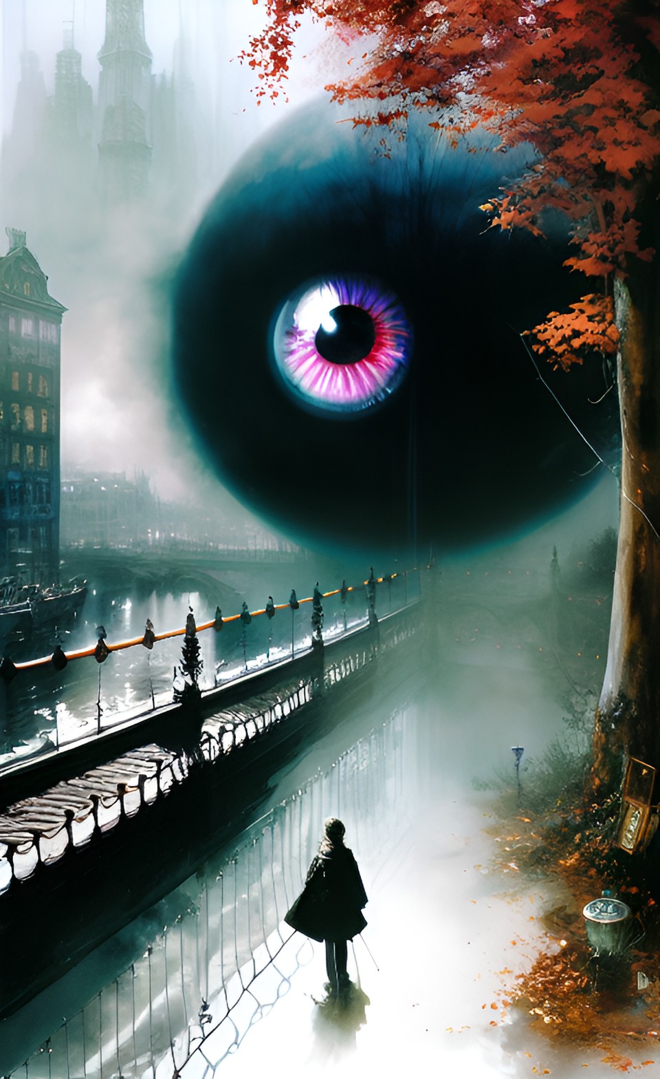 Shadow Eyeball - giant eyeballs floating around a dry place preview