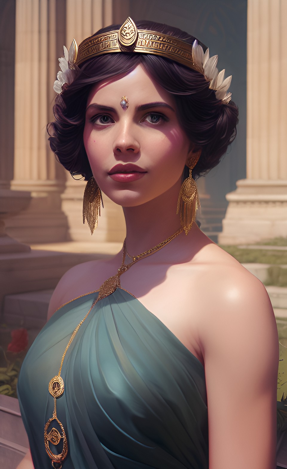 christina perri as a roman goddess preview