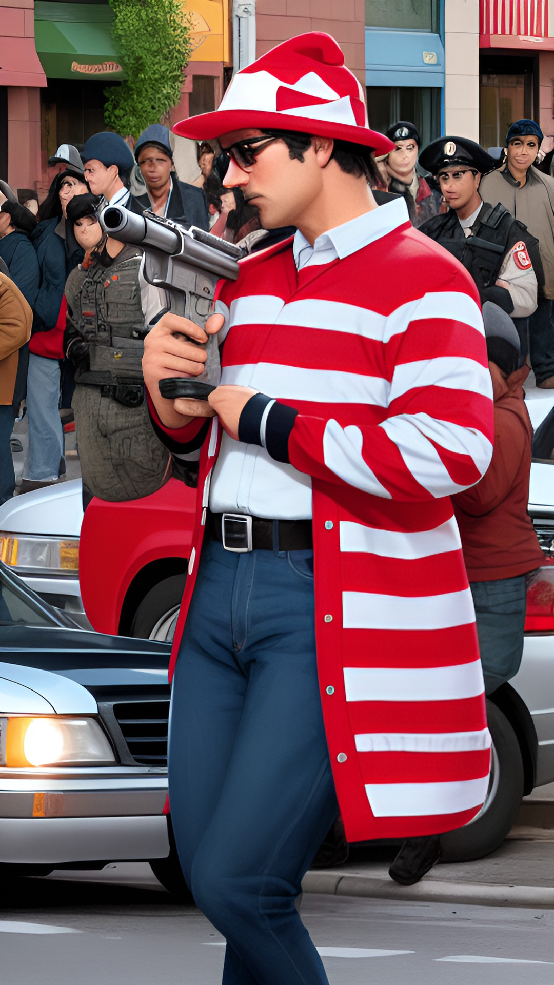 where’s waldo in a shootout on the streets preview