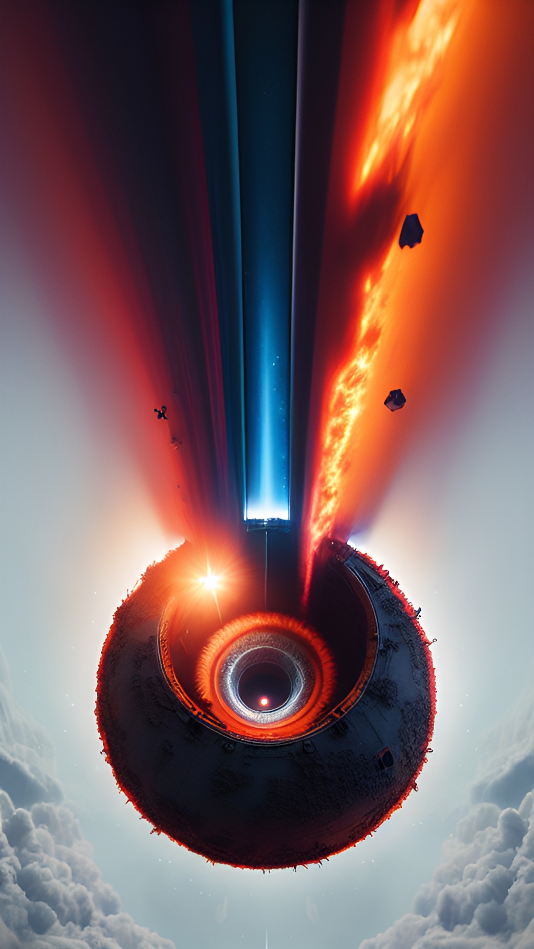 crossing into the event horizon, black hole, point of no return preview