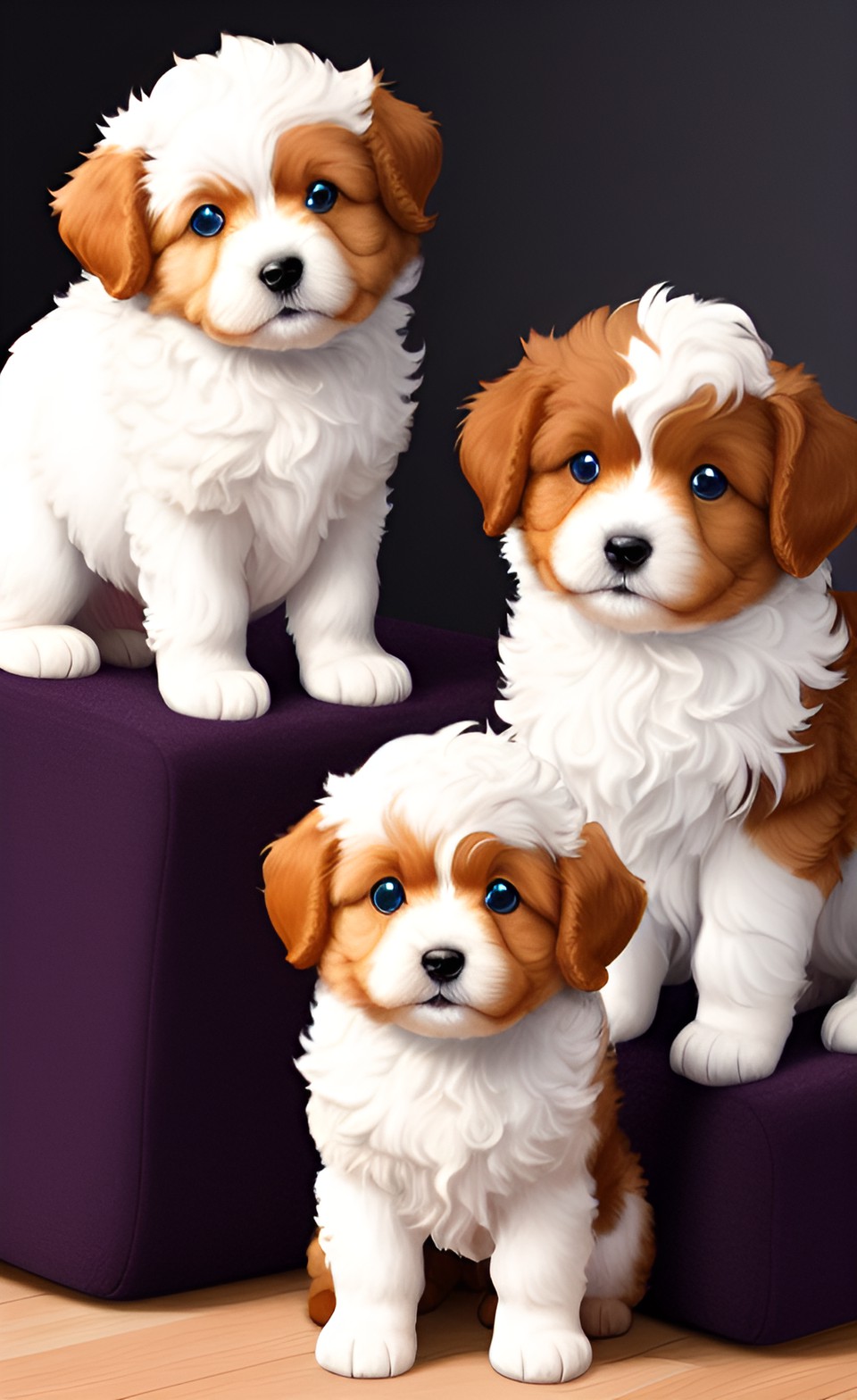 fluffy puppies preview