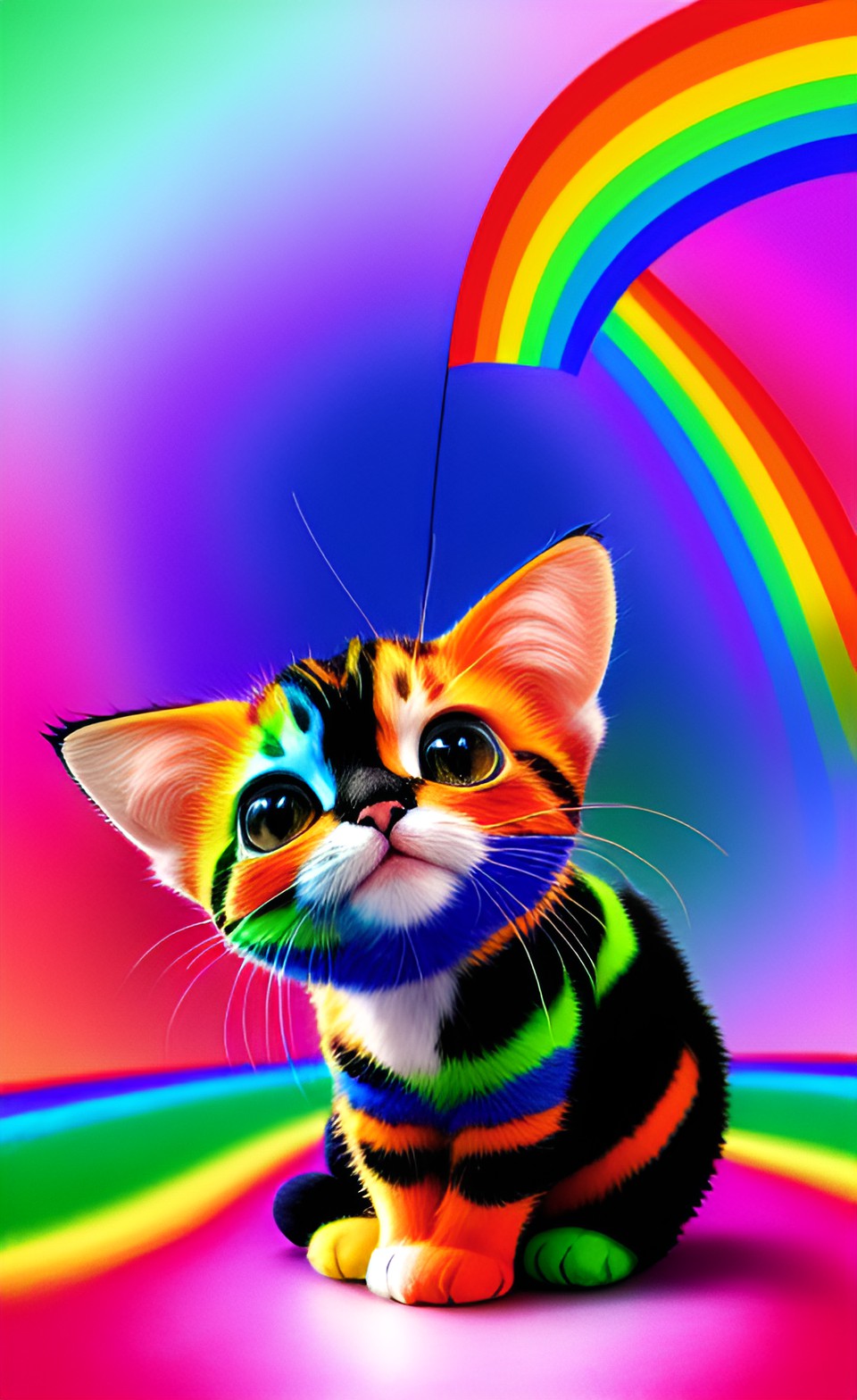 Not great,but cute - rainbow kitten surprise preview