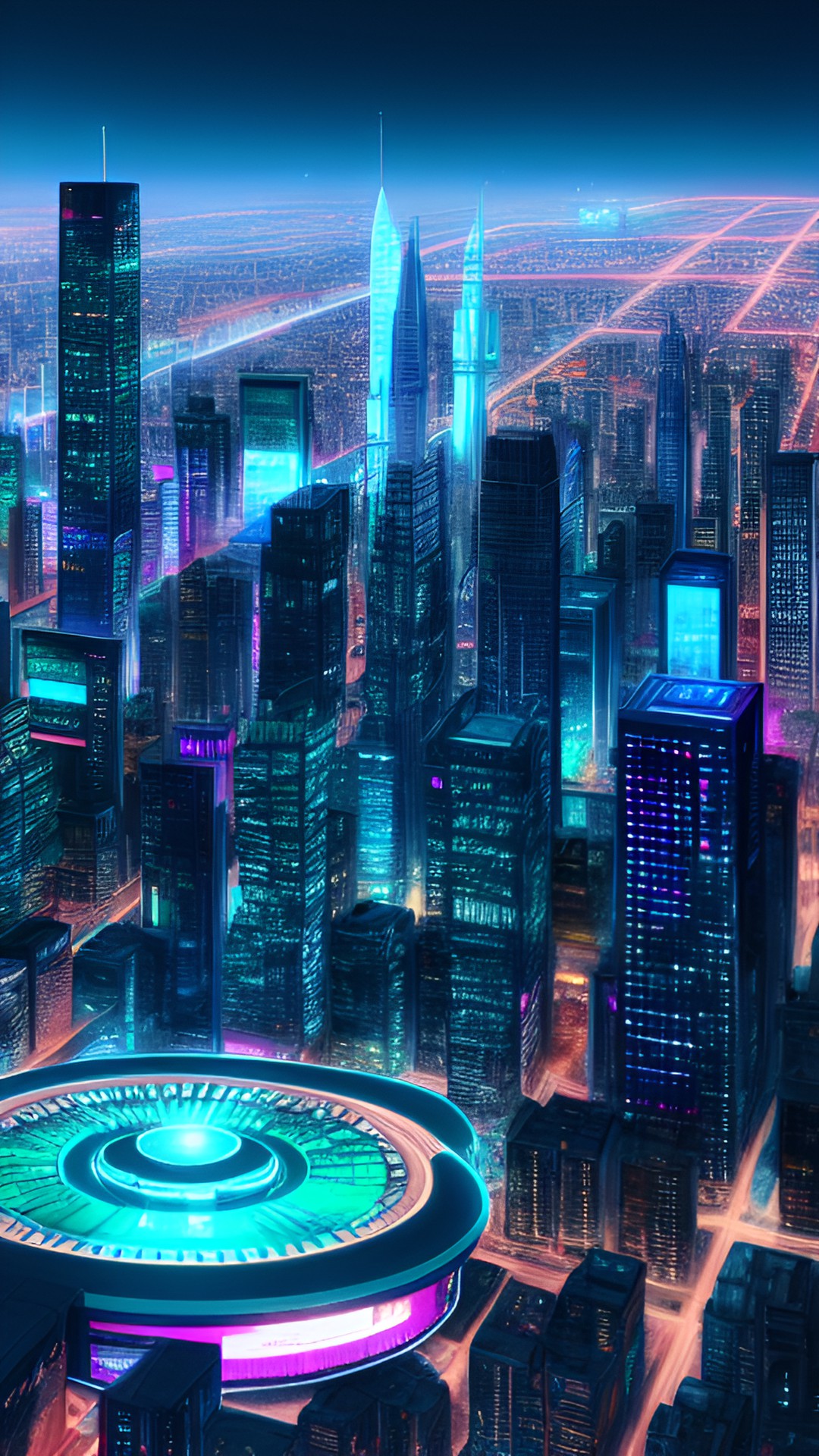 Future - futuristic city preview