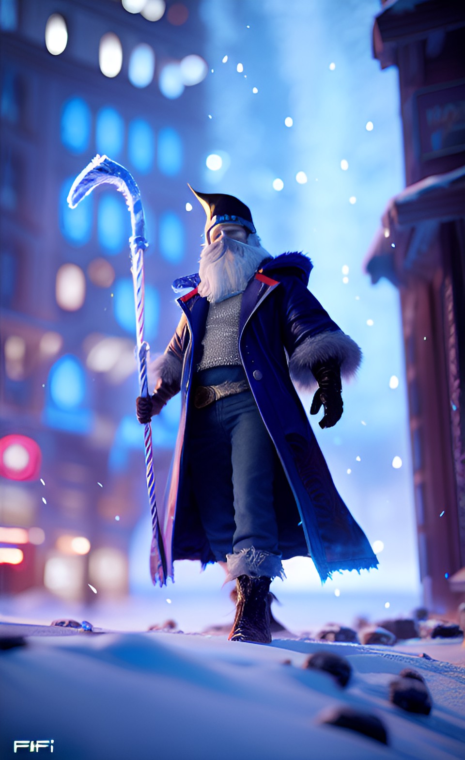 Old Man Winter - jack frost, man, super hero preview