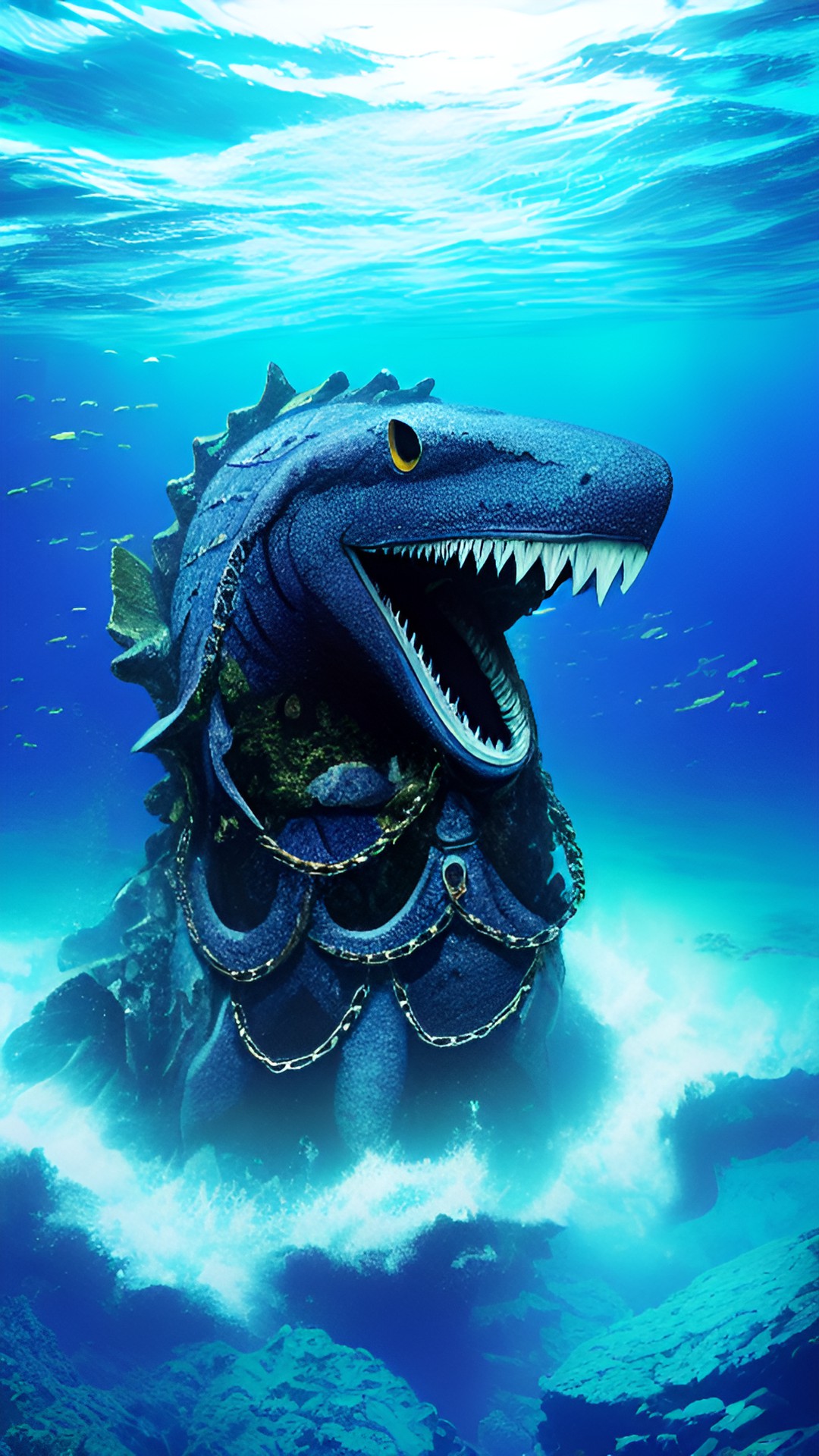 leviathan ￼ chained under the sea preview