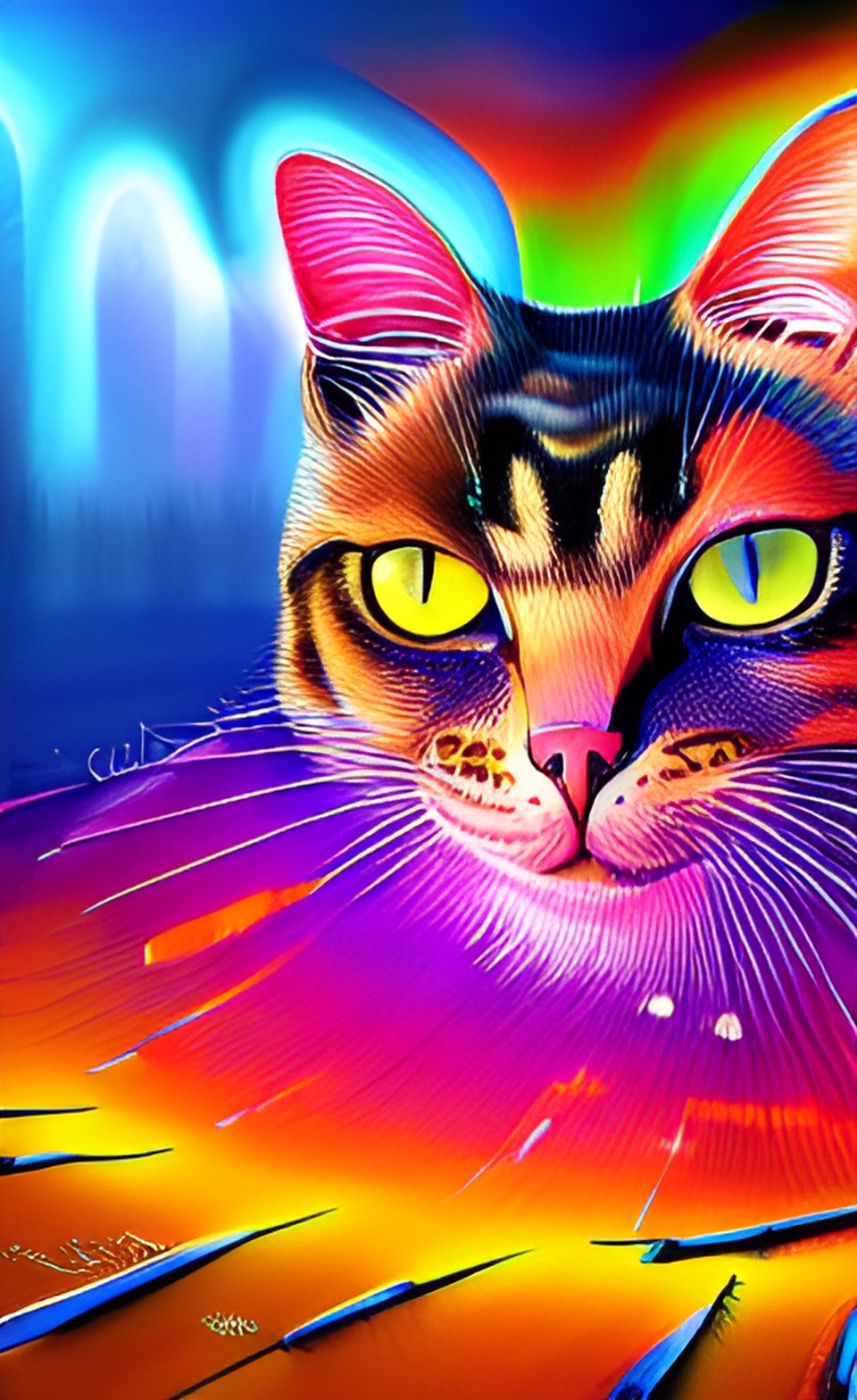 general cat with the sun, concept art, digital art infrared style obj stable diffusion hyperdetailed hyperresolution intrincately detailed ultrasharp peter gric surreal ferdinand leger dune jodorowski preview