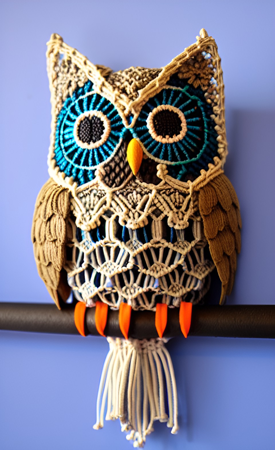 macrame owl preview