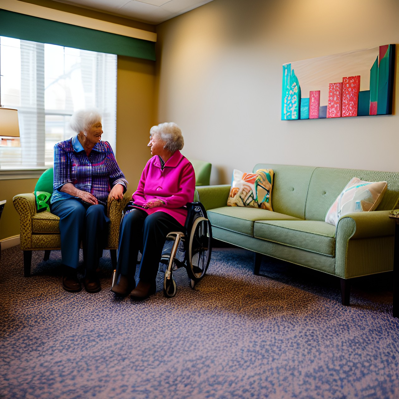 inside of a happy retirement community preview