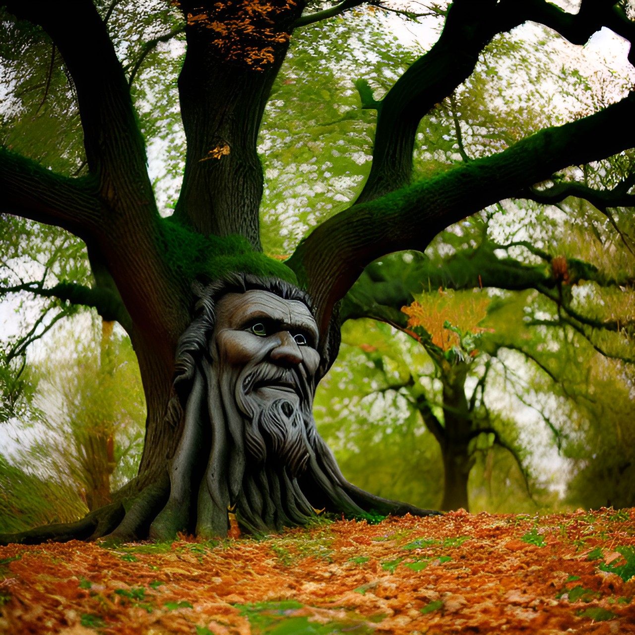 Oakbeard. - oak tree humanoid. preview