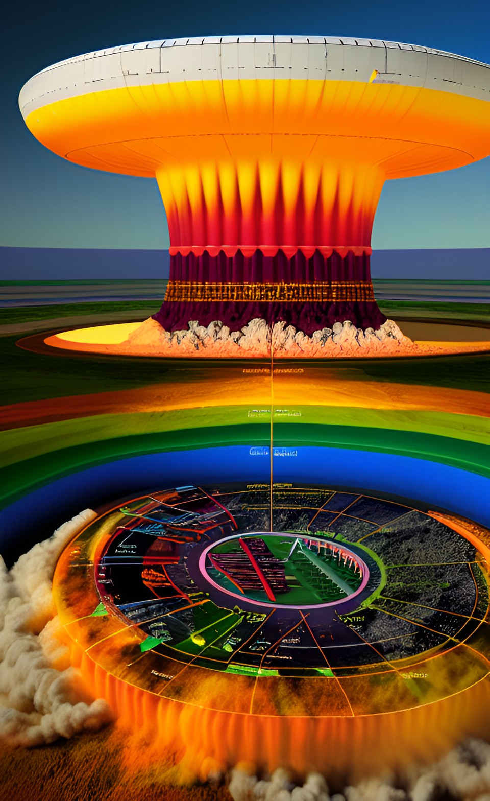 nuclear diagrams of future detonation sites preview