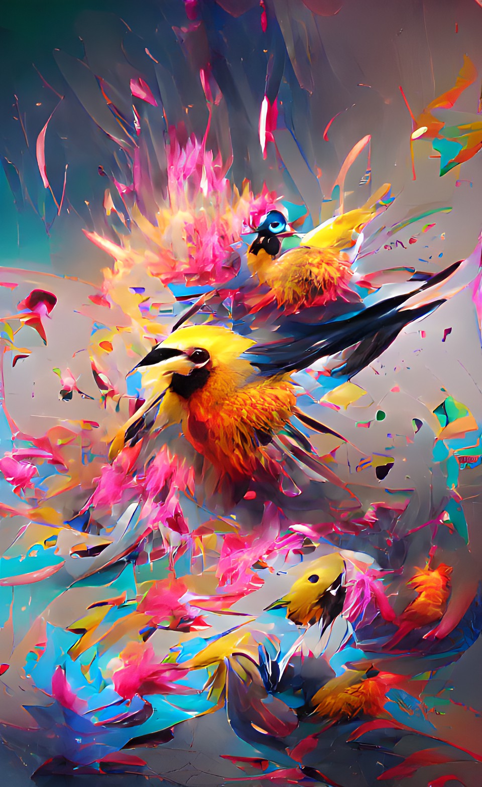 bird explosion preview