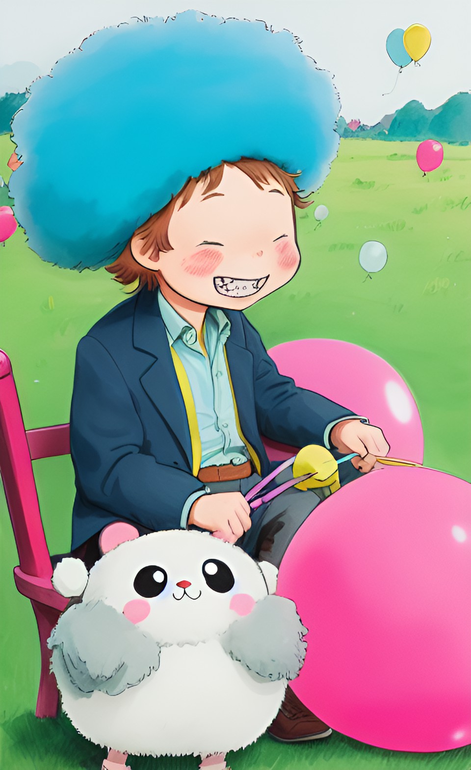 happy little fluff balloons preview