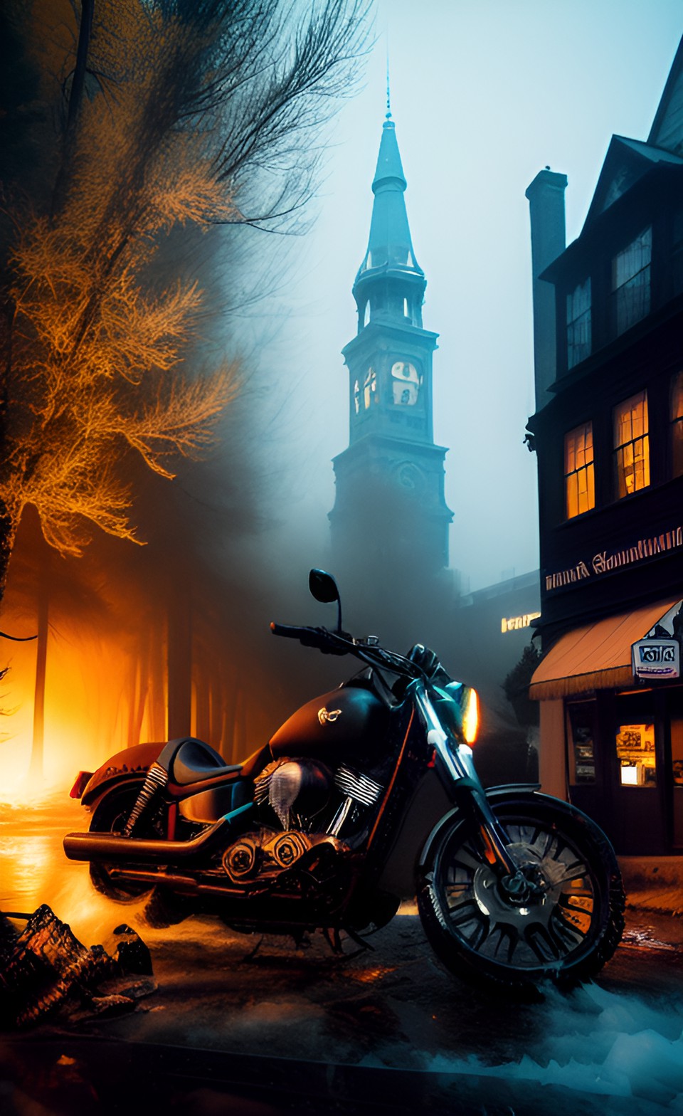 fire and ice - ghostrider in the storm, wild mustang, fire and ice, keltic weapons preview