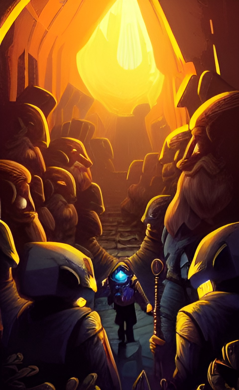 dwarfs king - a group of dwarves mine deep in the earth, their pickaxes ringing out in the darkness. they uncover a vein of precious gems, and their eyes light up with greed. but as they dig deeper preview