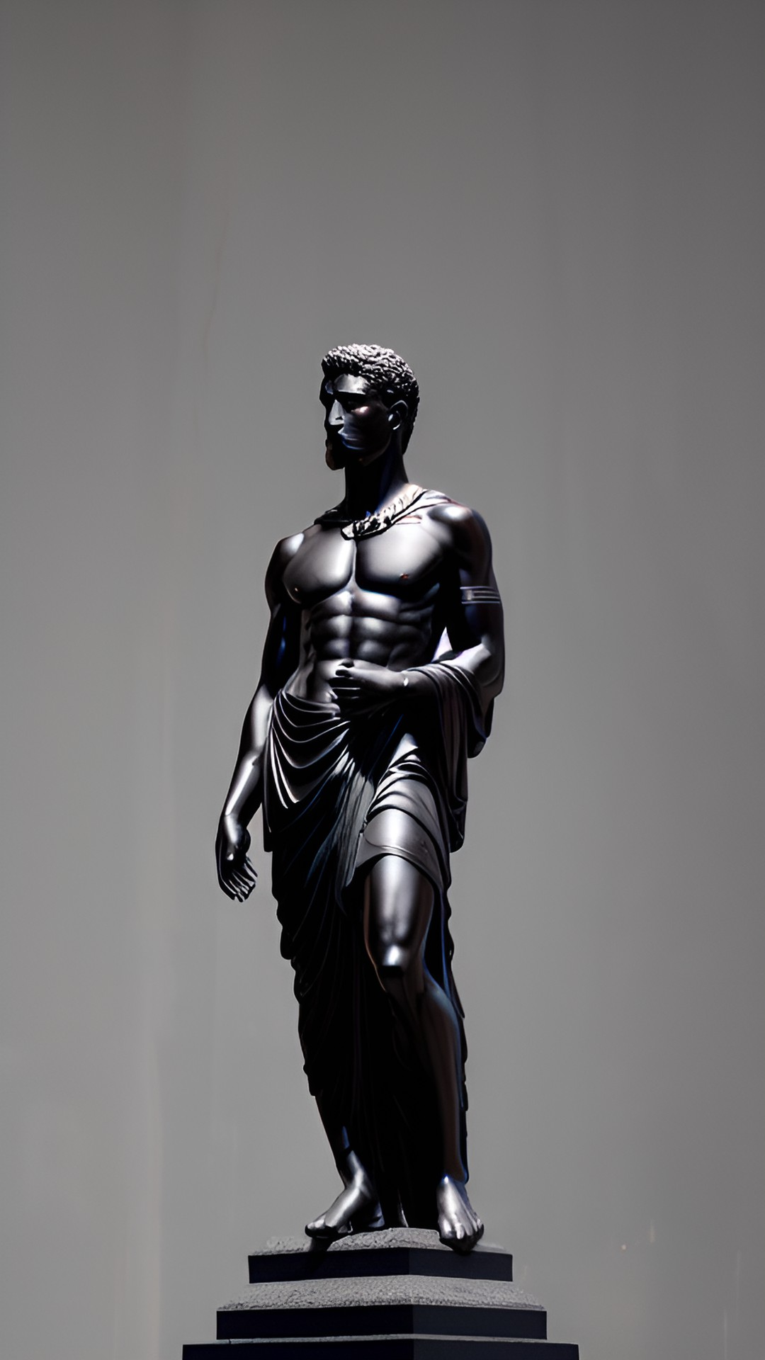 Statue 3 - stoic statue with black background preview