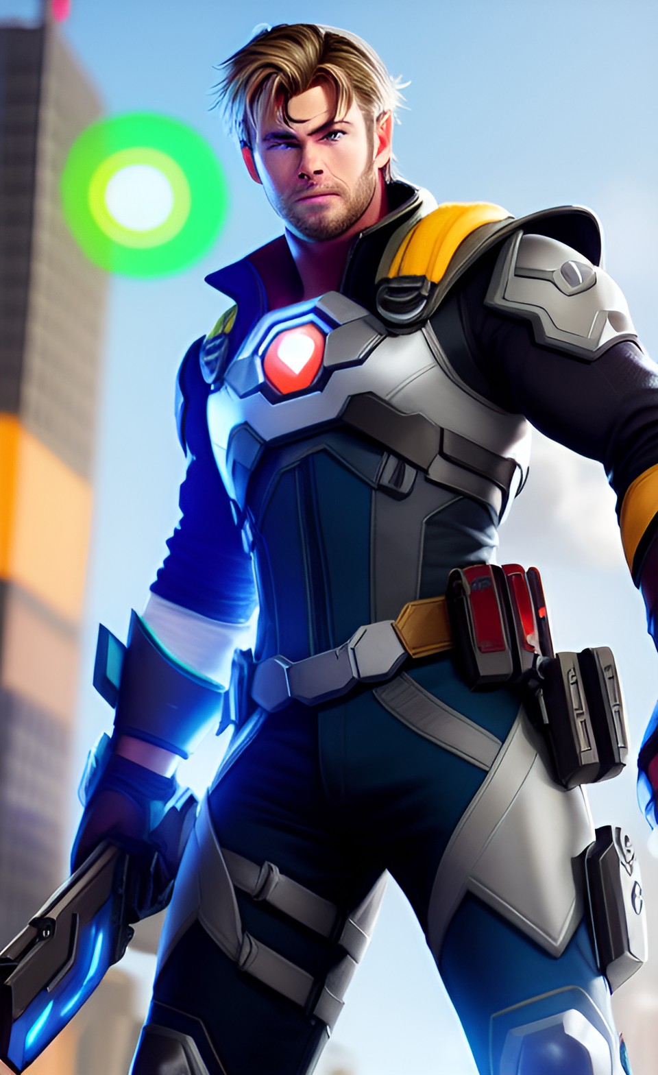 chris hemsworth as an overwatch hero preview