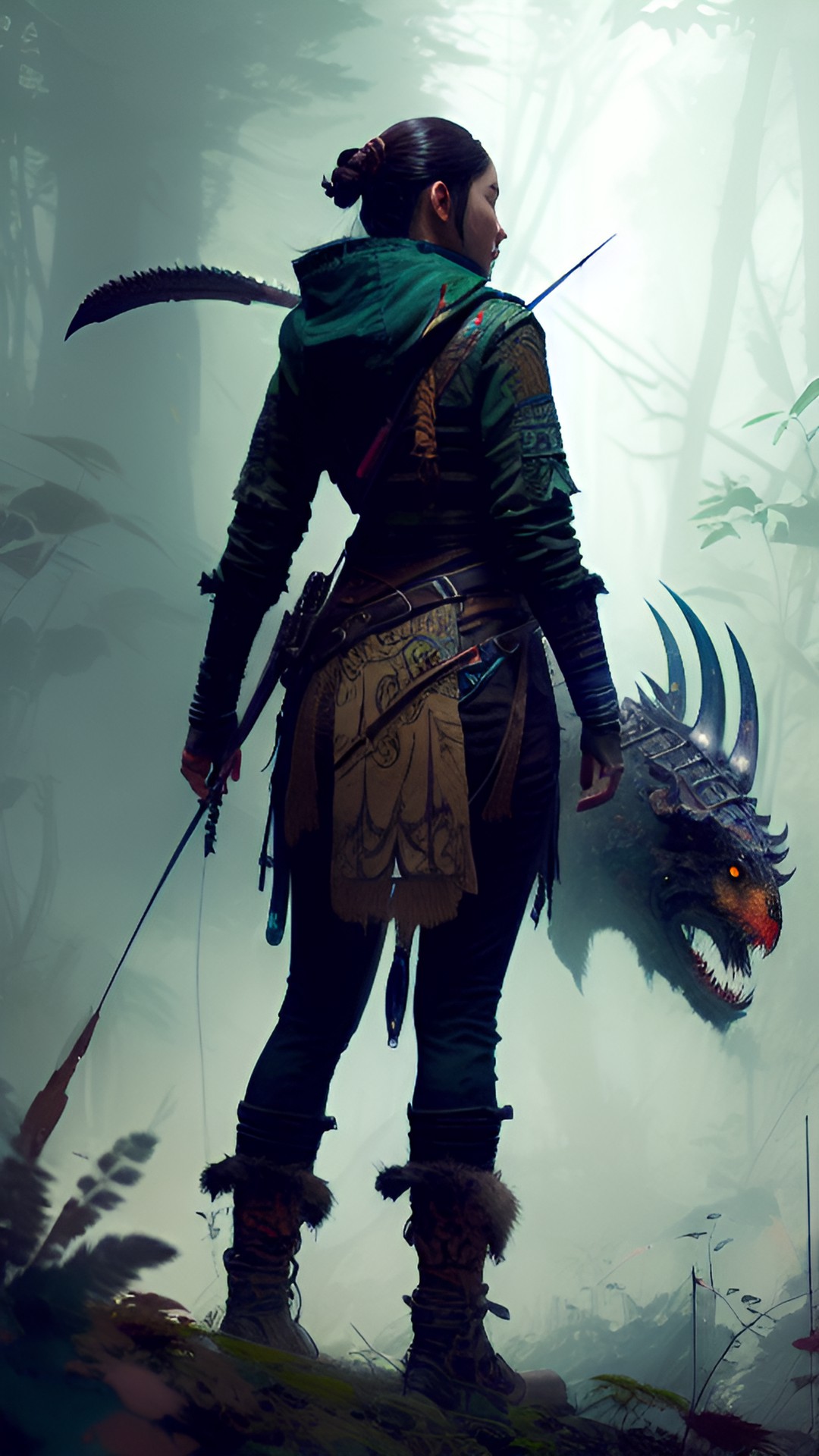 prehistoric huntress preview