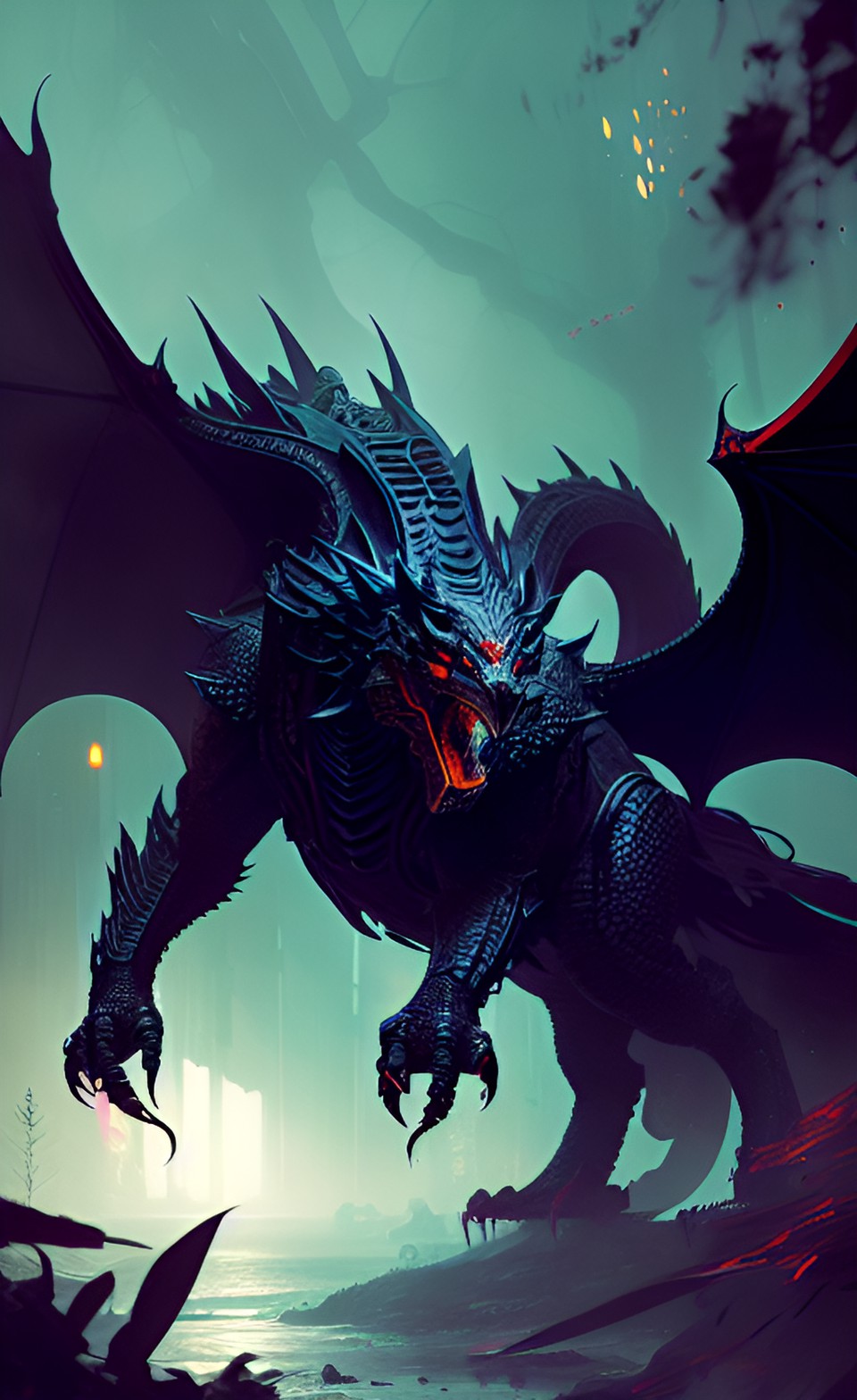 ancient black dragon preview