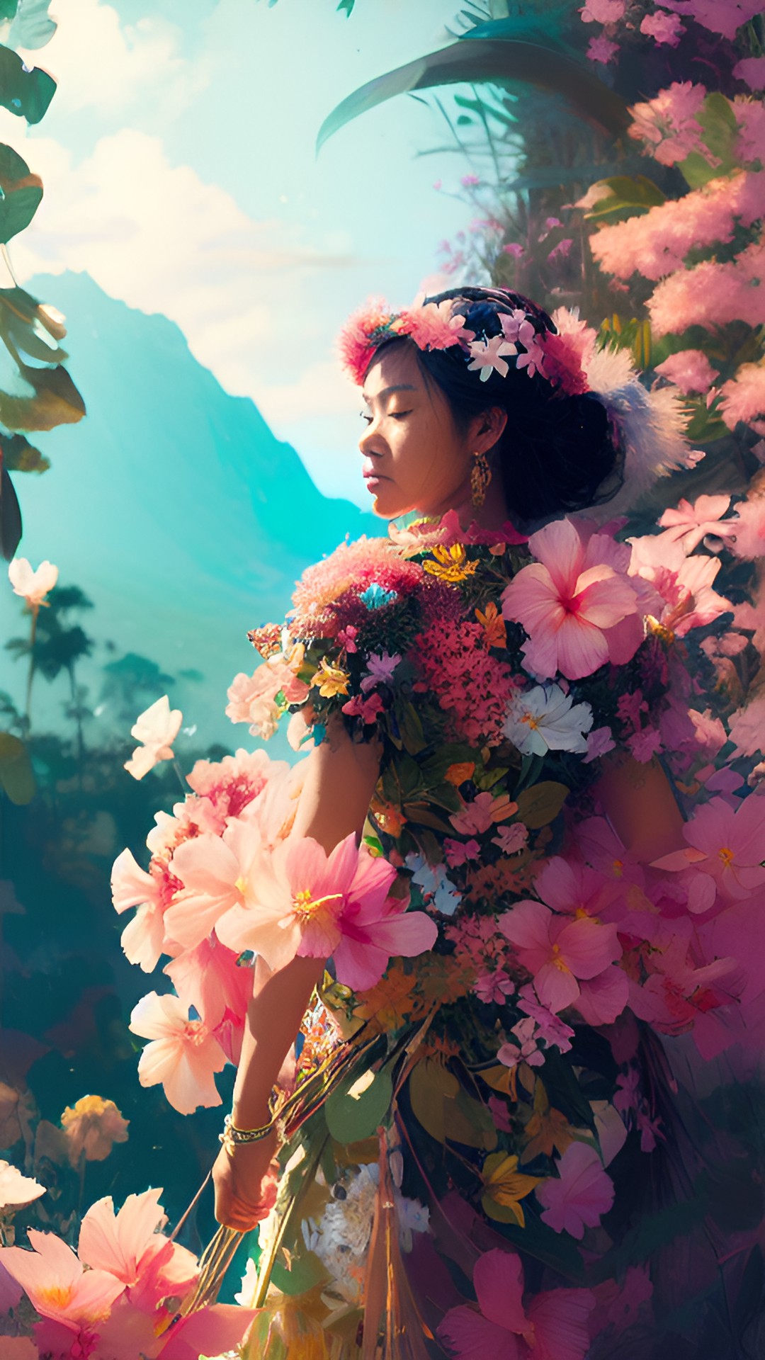 hawaiian goddess of flowers preview