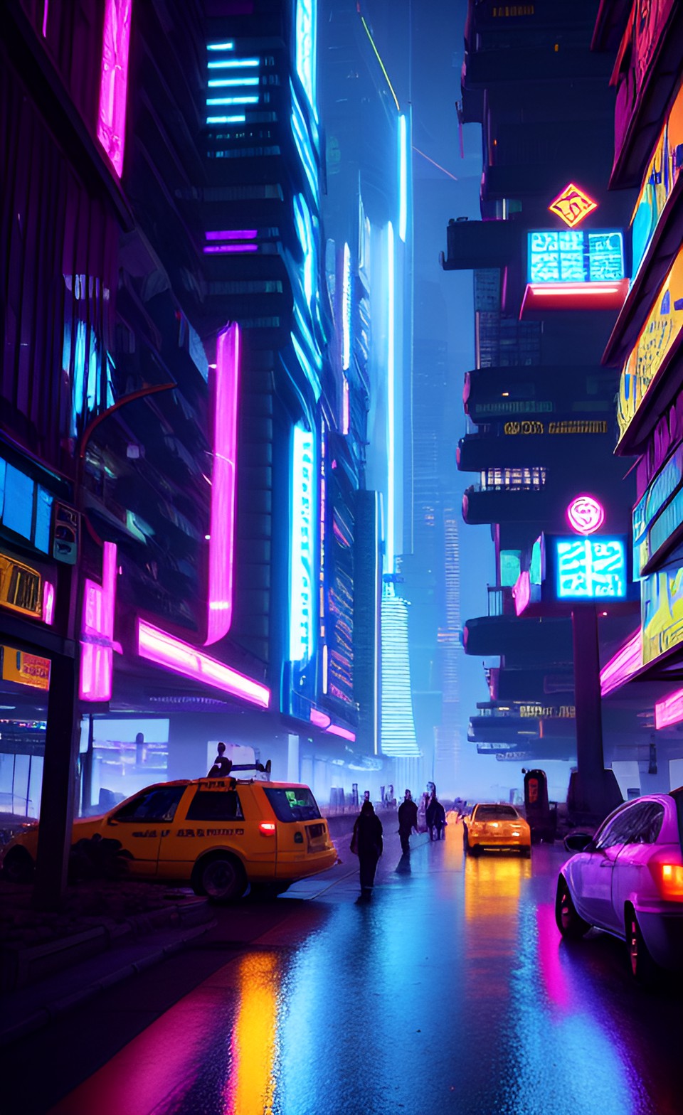 future city - cyberpunk future city preview