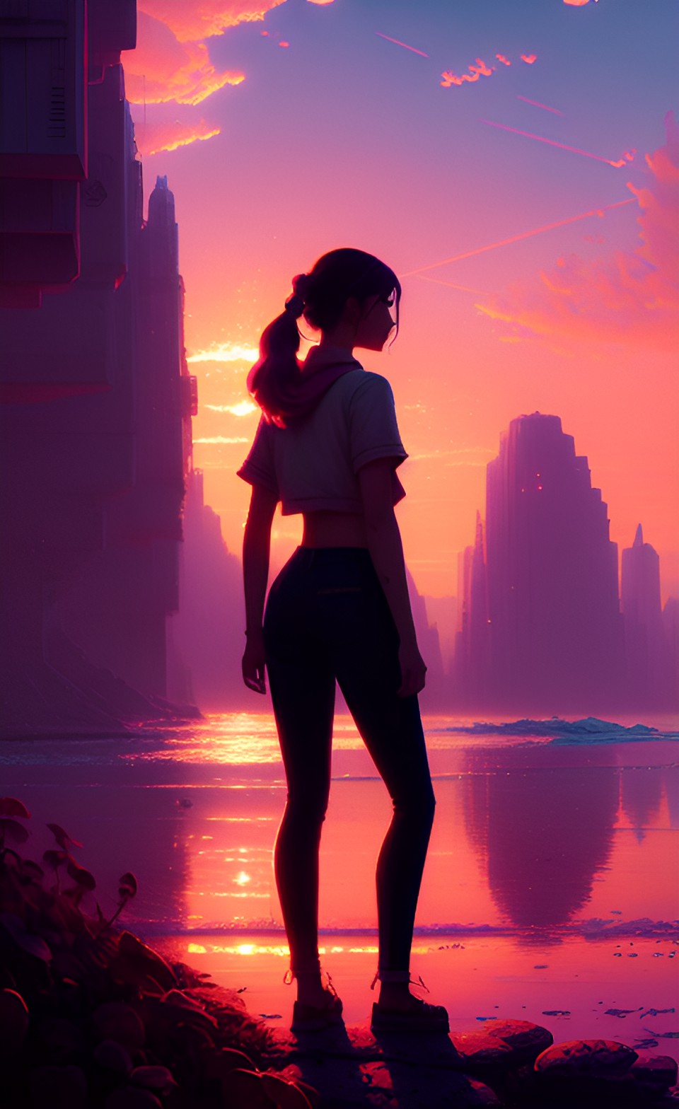 pink sunset preview