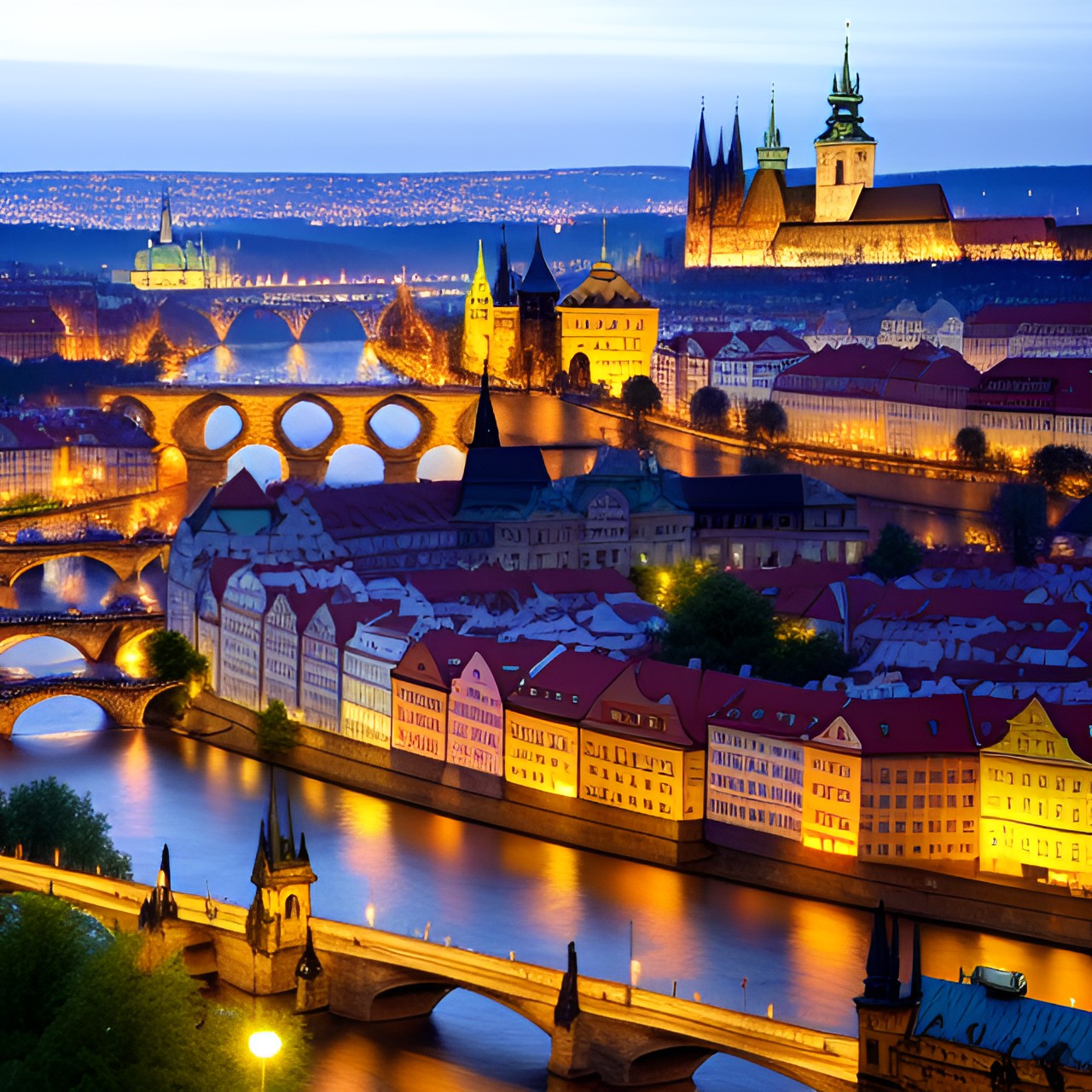 Prague - prague city preview